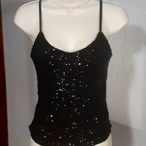 The limited black sequinn size small!